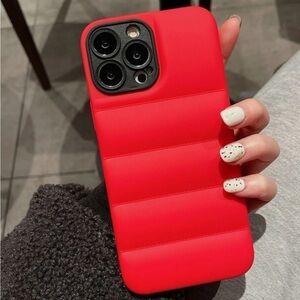 ⚠️Clearance🫧iPhone 14/Pro/Pro Max Puffer iPhone Case Trendy Brand New